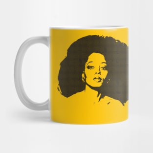 Diana Ross Vintage Mug